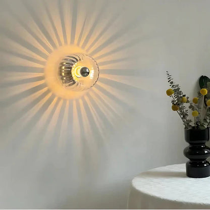 Atropos Glass Stylish Wall Lighting Indoor