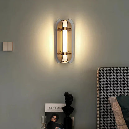 Orvara Luxury LED Wall Lamp Glass