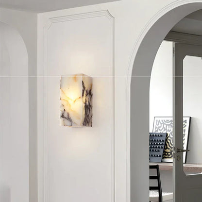 Xera Luxury Marble Natural Stone Wall Lamp