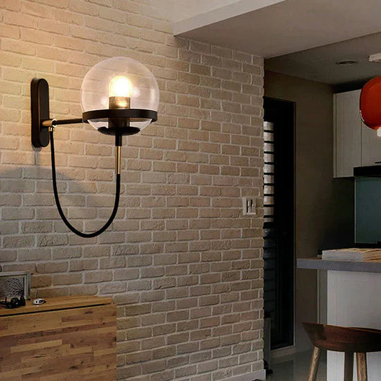 Euphile Stylish Glass Wall Lamp