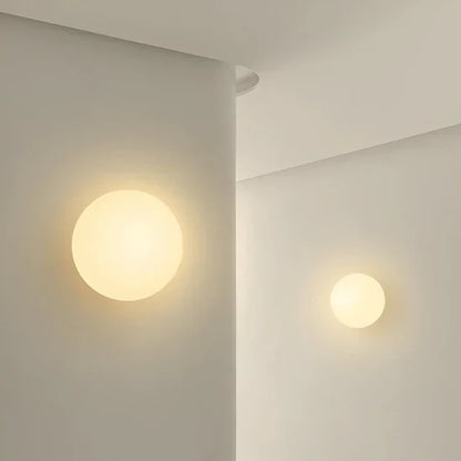 Pietas Stylish Glass Wall Lamp