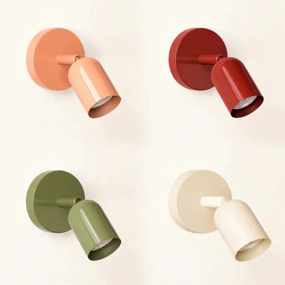 Lucius Minimalist Macaron LED Wall Lamp