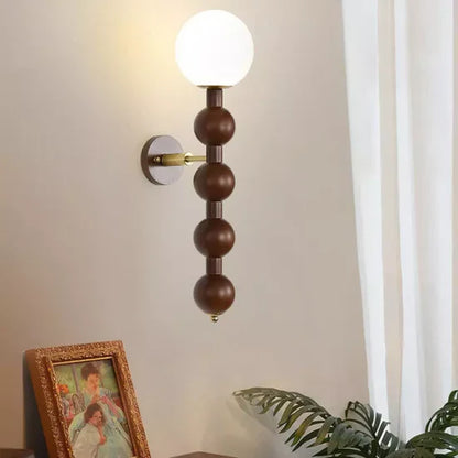 Messalina Vintage Wall Lamp Wood