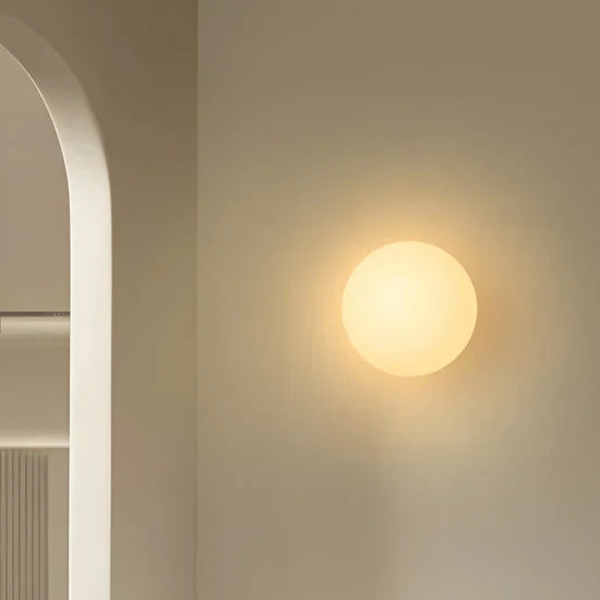 Pietas Stylish Glass Wall Lamp