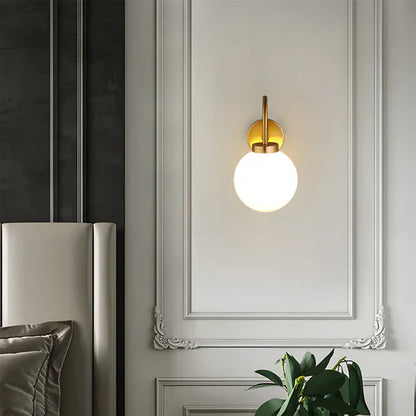 Licinia Wall Lamp with Glass Ball