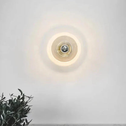 Simo Vintage Glass Wall Lamp