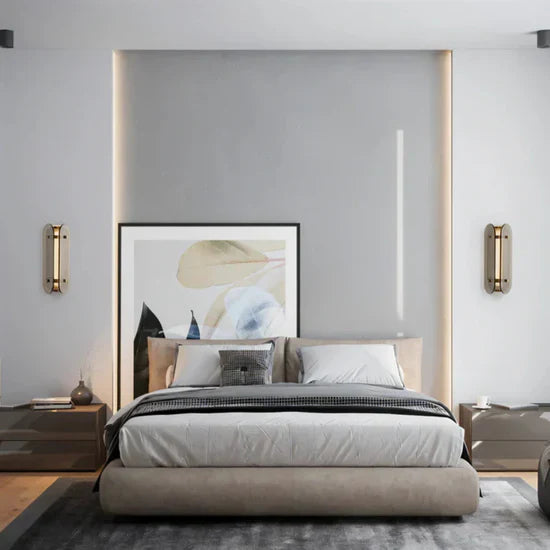 Orvara Luxury LED Wall Lamp Glass