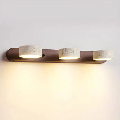 Lyra Travertine Wall Lamp Indoor