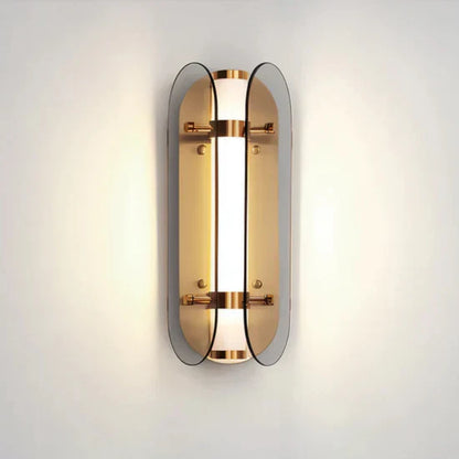 Orvara Luxury LED Wall Lamp Glass