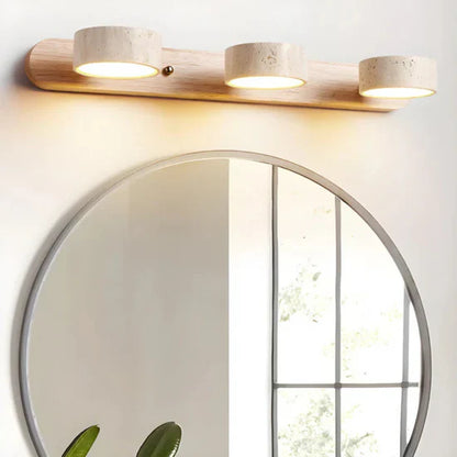 Lyra Travertine Wall Lamp Indoor