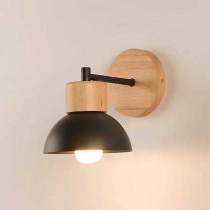 Xenia Stylish Wooden Wall Lamp