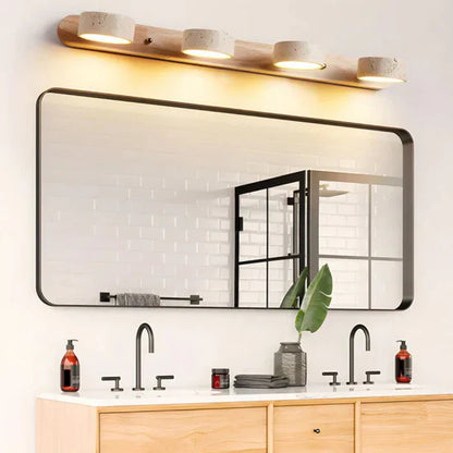 Lyra Travertine Wall Lamp Indoor