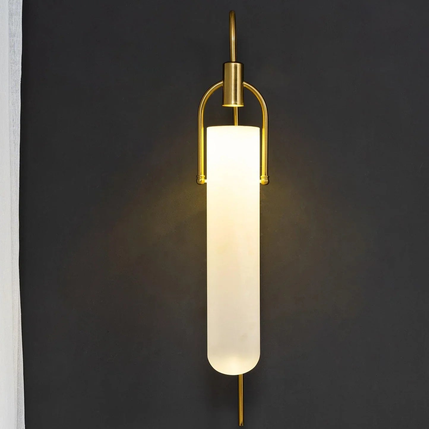 Orana Industrial Glass Wall Lamp