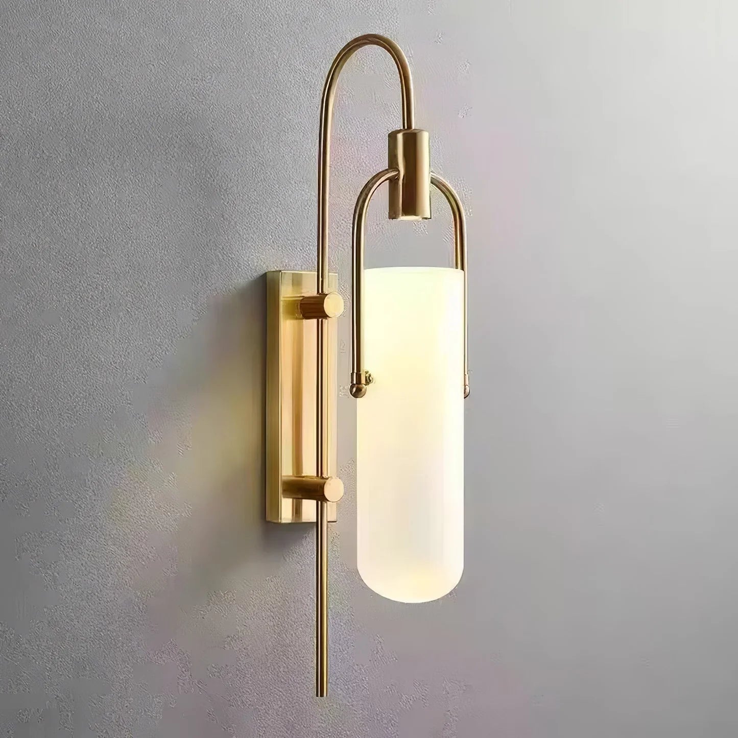 Orana Industrial Glass Wall Lamp