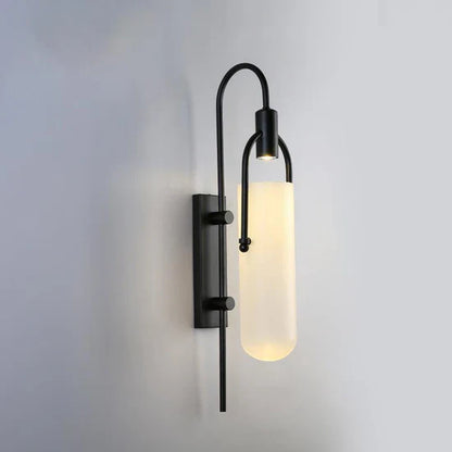 Orana Industrial Glass Wall Lamp