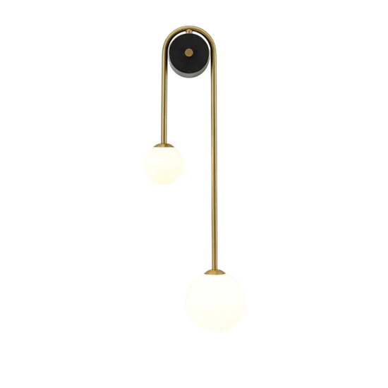 Florania Wall Lamp with Arc-Shaped Design