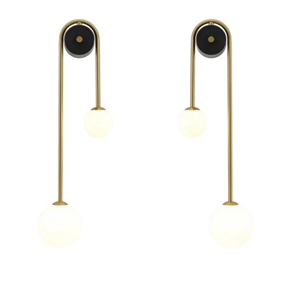 Florania Wall Lamp with Arc-Shaped Design
