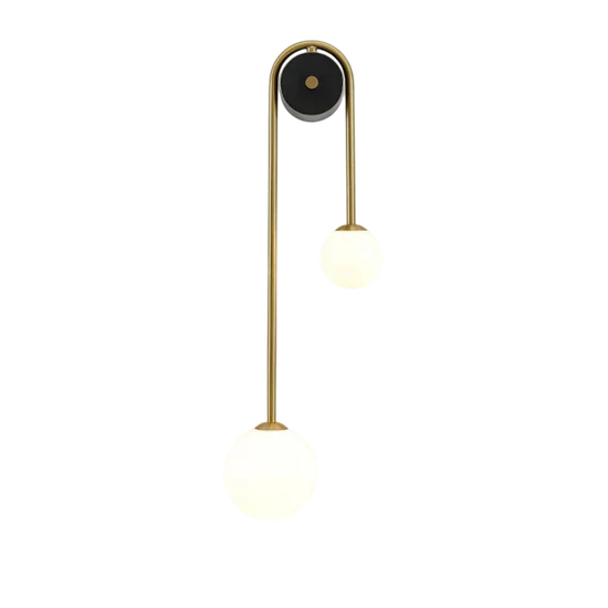 Florania Wall Lamp with Arc-Shaped Design