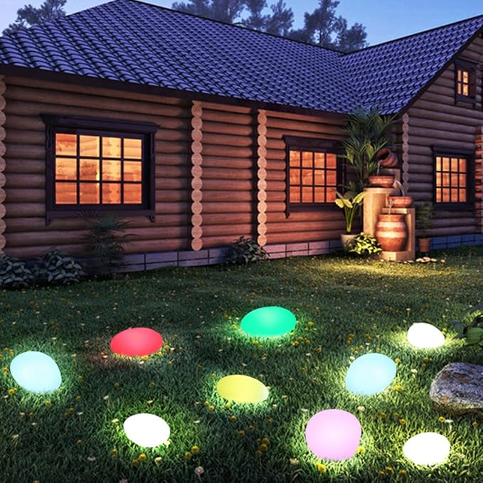 Cobblestone Solar Light