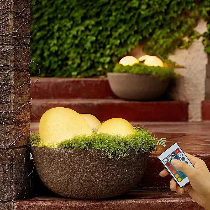 Cobblestone Solar Light