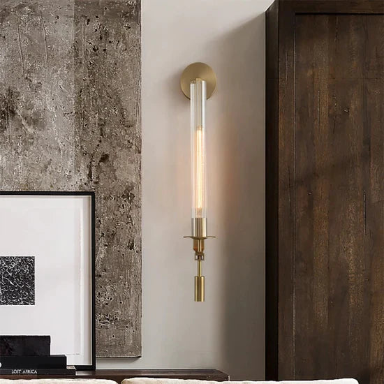 Vionna Retro Glass Wall Lamp