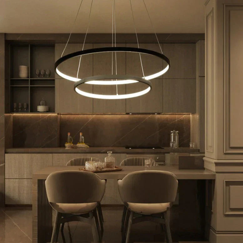 Halo Modern Chandelier Lamp