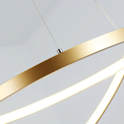 Halo Modern Chandelier Lamp