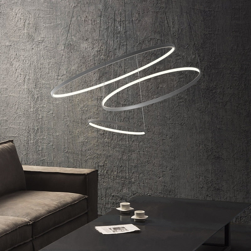 Halo Modern Chandelier Lamp