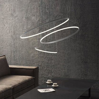 Halo Modern Chandelier Lamp