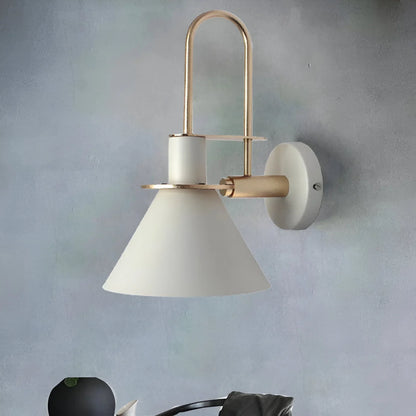 Zoralia Postmodern LED Wall Lamp with Trumpet-Shaped Design