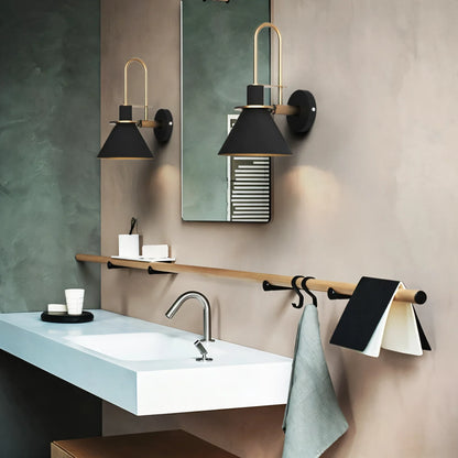 Zoralia Postmodern LED Wall Lamp with Trumpet-Shaped Design