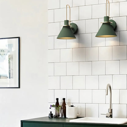 Zoralia Postmodern LED Wall Lamp with Trumpet-Shaped Design