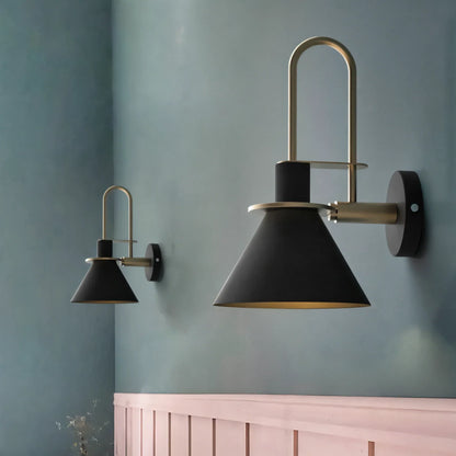 Zoralia Postmodern LED Wall Lamp with Trumpet-Shaped Design