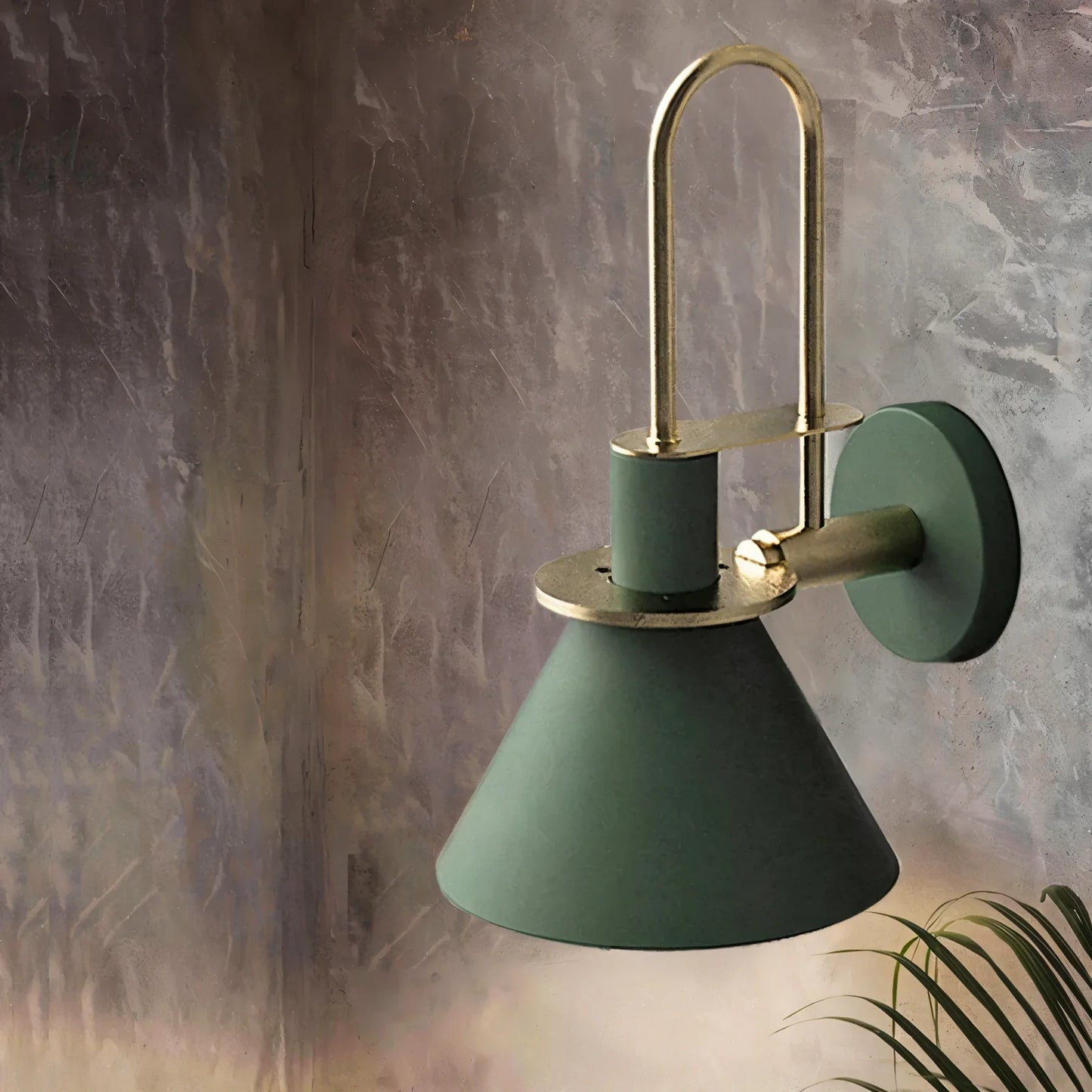 Zoralia Postmodern LED Wall Lamp with Trumpet-Shaped Design