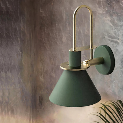 Zoralia Postmodern LED Wall Lamp with Trumpet-Shaped Design