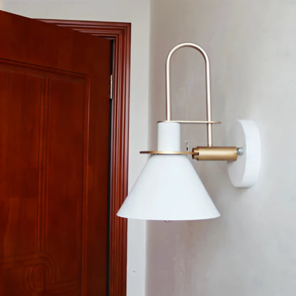 Zoralia Postmodern LED Wall Lamp with Trumpet-Shaped Design