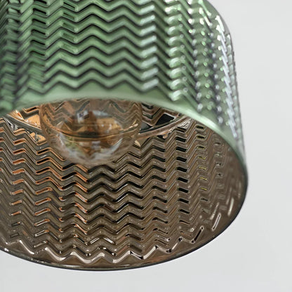 Olyviae Adjustable LED Wall Lamp with Ribbed Glass