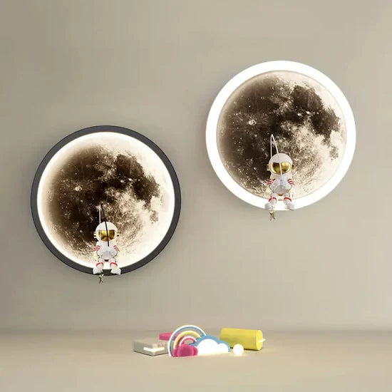 Velmir LED Wall Lamp Moon Astronaut