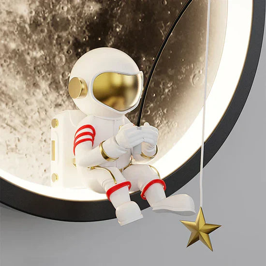Velmir LED Wall Lamp Moon Astronaut