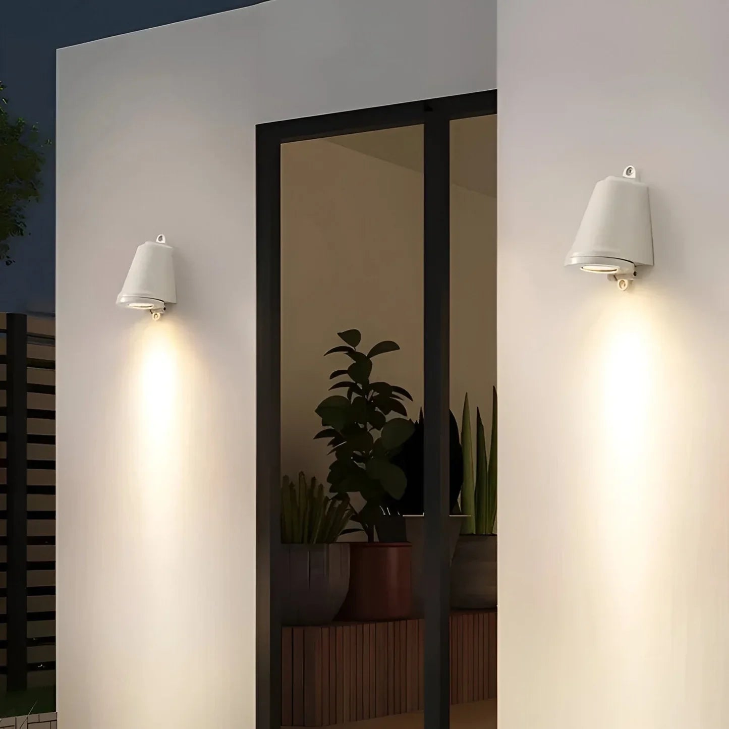 Aureva Minimalist LED Outdoor Wall Lamp
