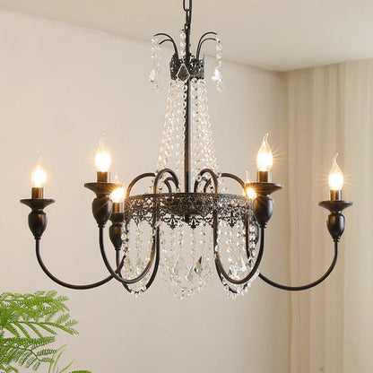 Aurellana Crystal Chandelier for Bedroom