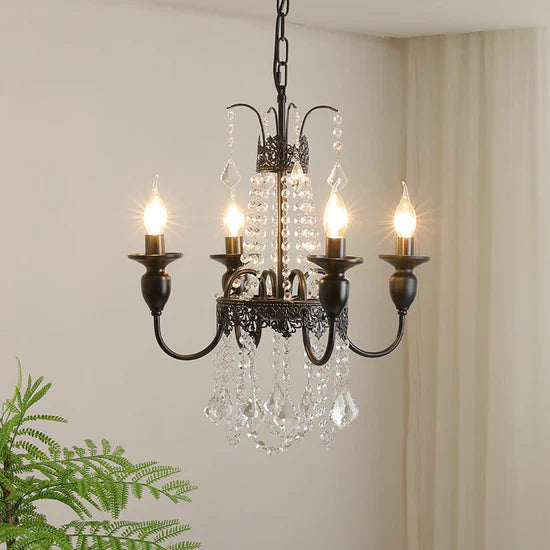 Aurellana Crystal Chandelier for Bedroom