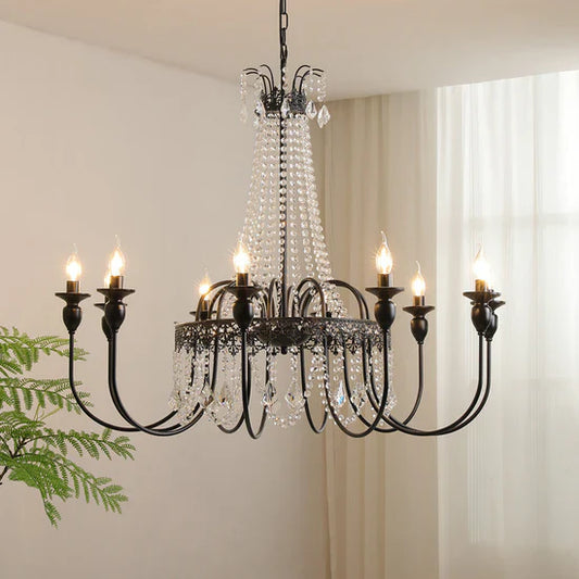 Aurellana Crystal Chandelier for Bedroom