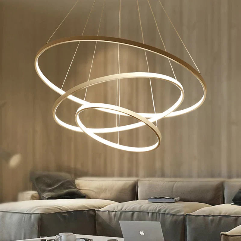 Halo Modern Chandelier Lamp