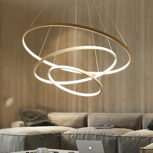 Halo Modern Chandelier Lamp