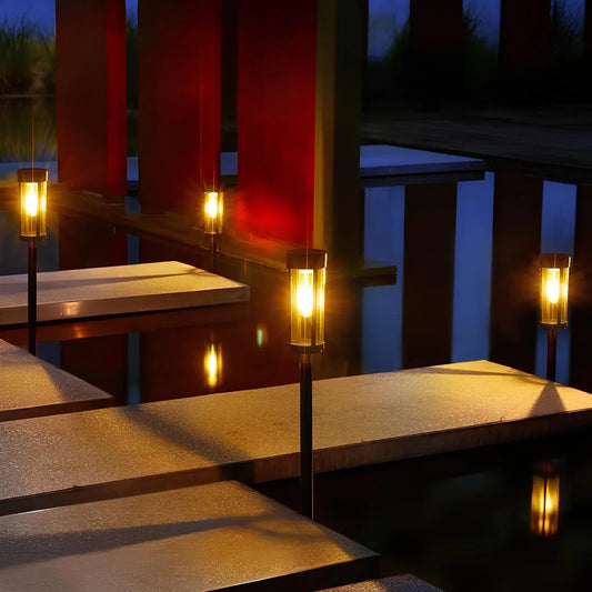 Tungsten Filament Solar Path Light (Pack of 2)