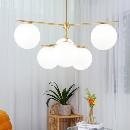 Calista Luxury Brass Chandelier