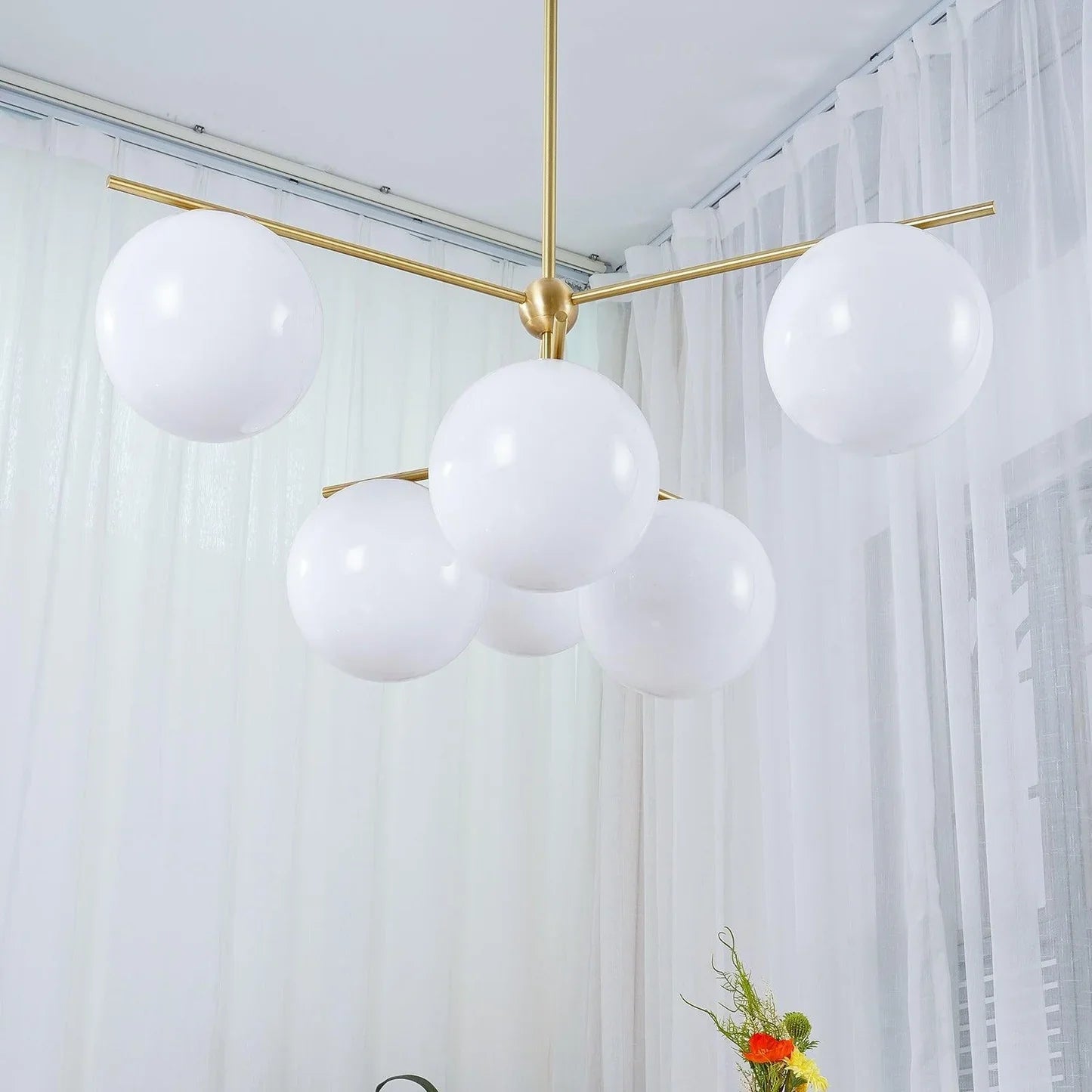 Calista Luxury Brass Chandelier