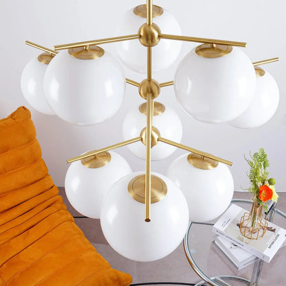 Calista Luxury Brass Chandelier