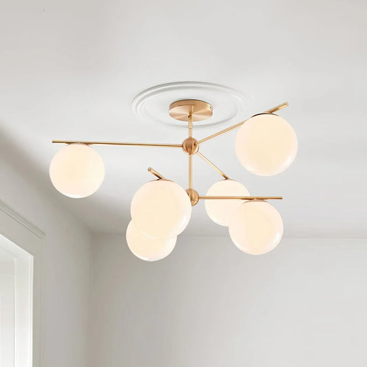 Calista Luxury Brass Chandelier